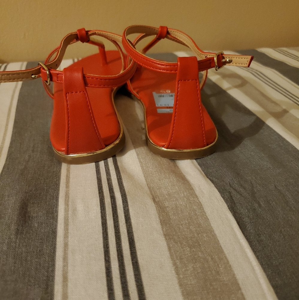 Red sandal